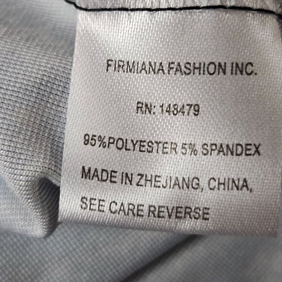 Lily By Firmiana Womens M Abstract Print Short Sleeve Tunic Top Polyester - Picture 9 of 10